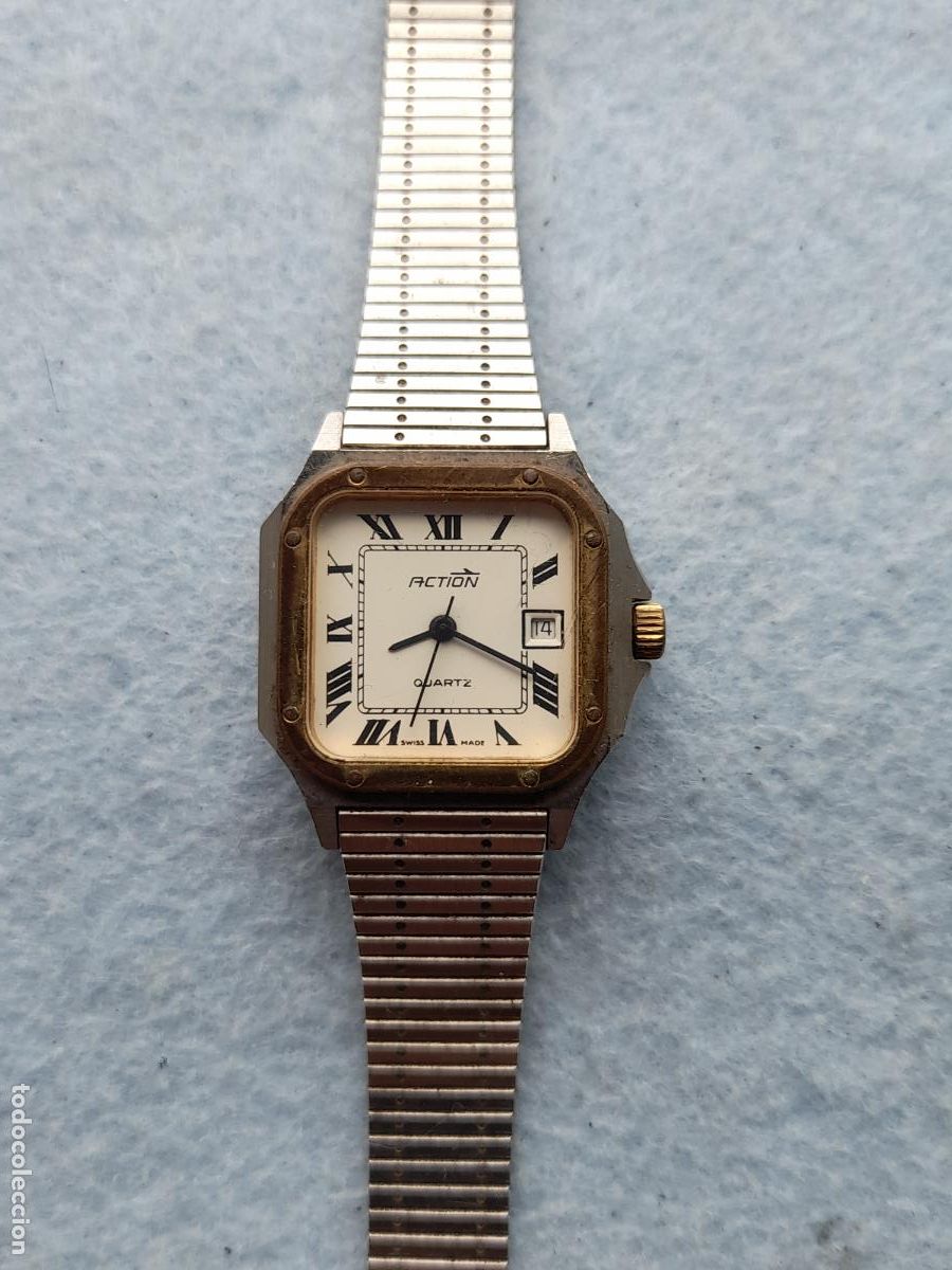 Watches: Reloj Marca Action de Cuarzo para Dama. Swiss made.