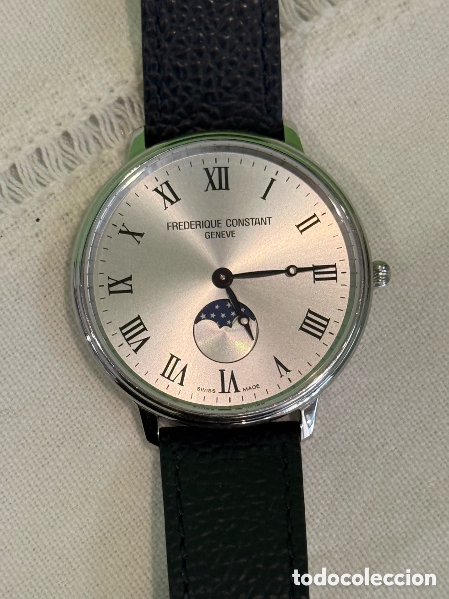 Watches: Reloj Frederique Constant lunar caballero . Original funci&oacute;na perfectamente.
