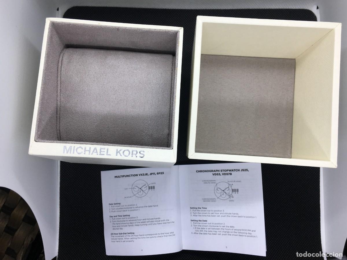 Relojes: MICHAEL KORS Caja - Box de reloj. - Foto 8