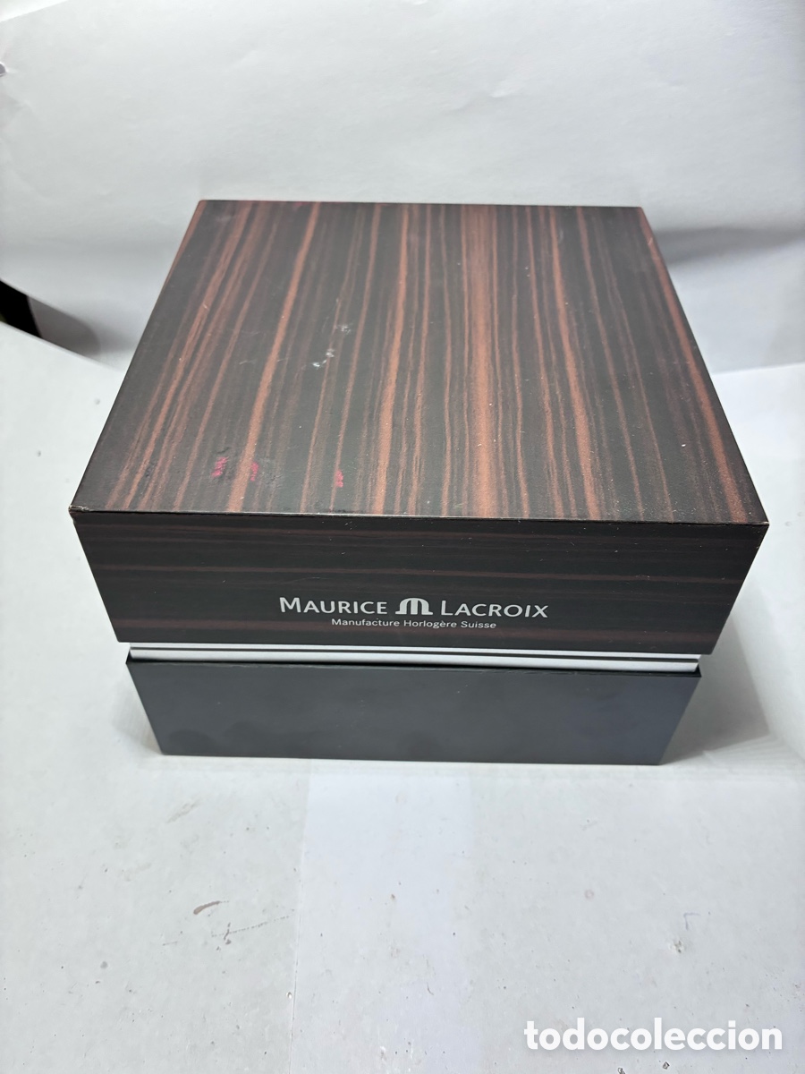 Relojes: Caja Maurice Lacroix madera