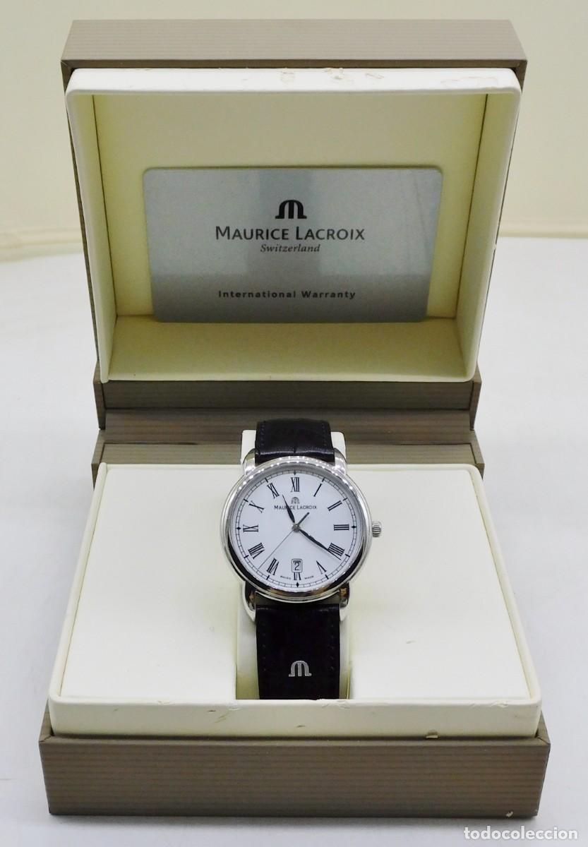 Relojes: RELOJ SUIZO DE PULSERA PARA CABALLERO MARCA MAURICE LACROIX