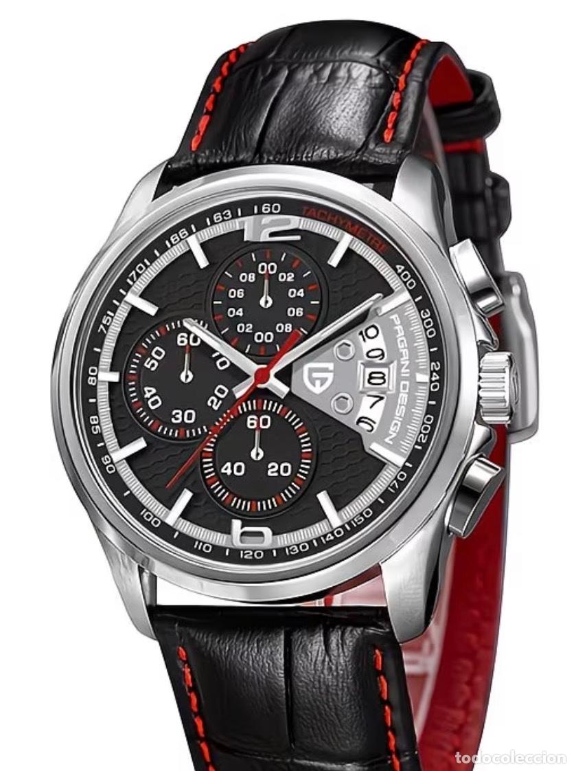 Relojes: Pagani Design Cron&oacute;grafo 43mm &ndash; Estilo Rolex/Omega &ndash; NUEVO