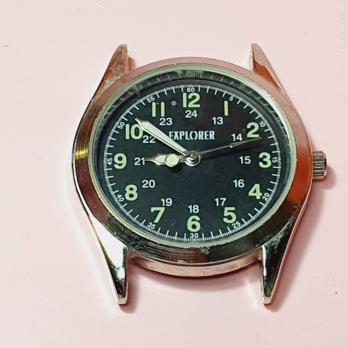 Relojes: RELOJ-EXPLORER-CLASSIC WATCH-QUARTZ-IR&Iacute;A CON CORREA DE PIEL-SIN DEFINIR-PRECINTO-NUEVO.