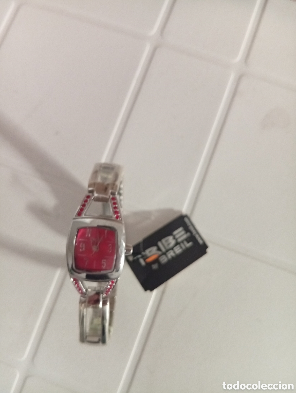 Relojes: Orologio Donna Tribe by Breil - Quadrante Rosso e Cristalli - Nuovo con Etichetta