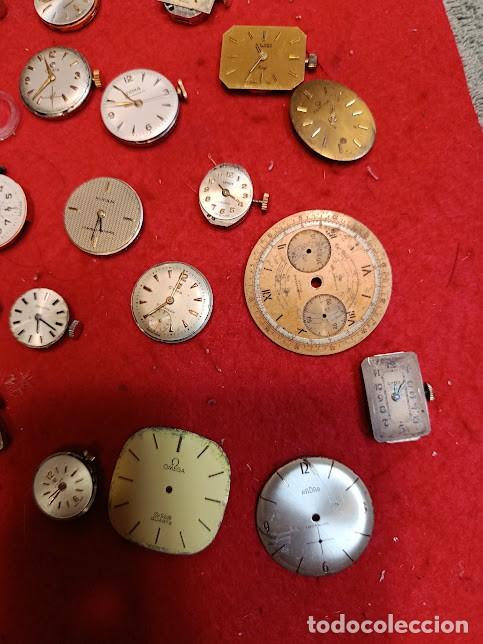 Relojes: Lote de maquinas y esferas de reloj REF-8724 - Foto 4