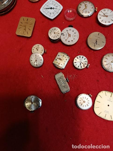 Relojes: Lote de maquinas y esferas de reloj REF-8724 - Foto 5