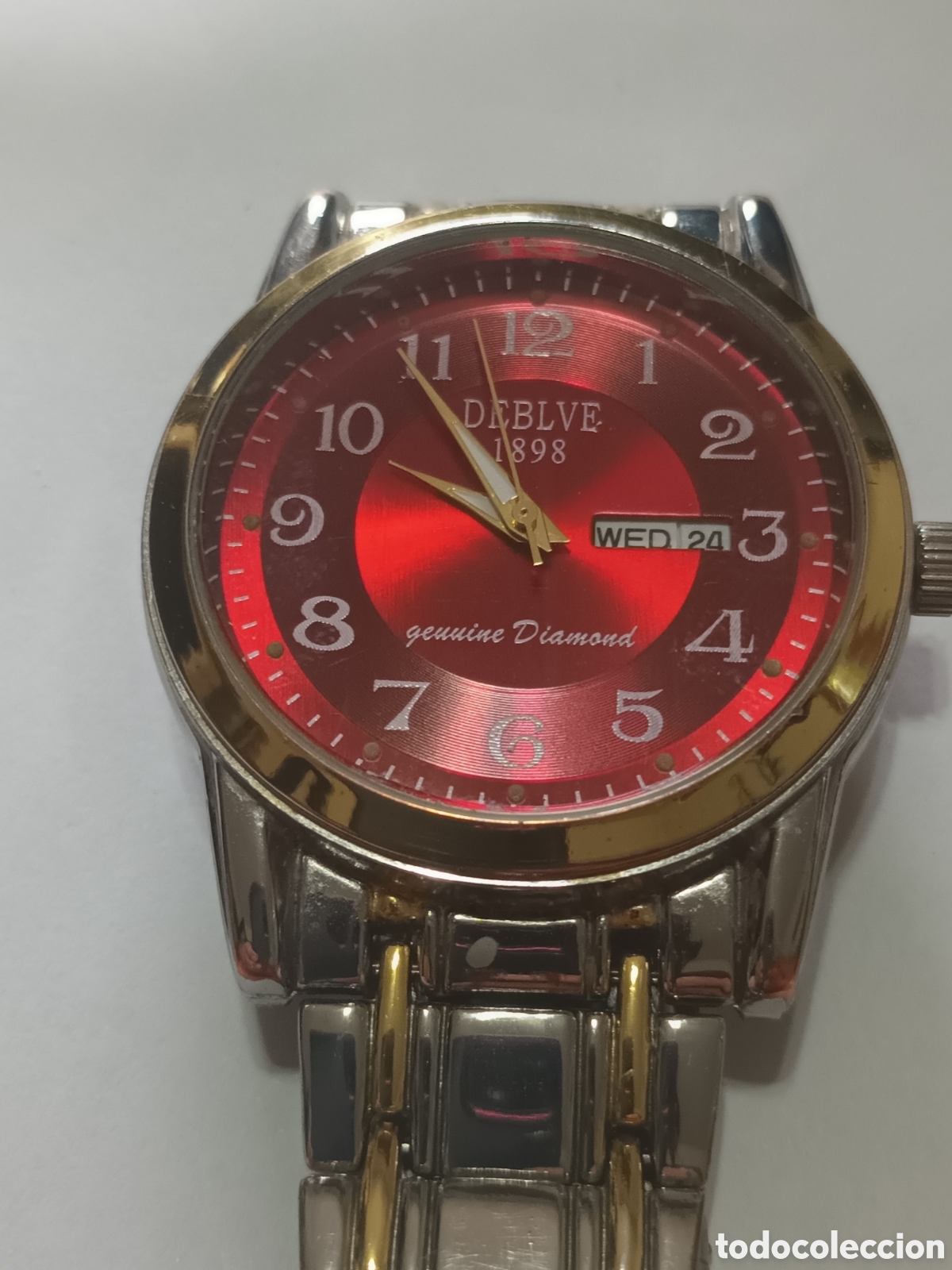 Relojes: RELOJ DE PULSERA MARCA DEBLVE FUNCIONA PERFECTAMENTE A PILA