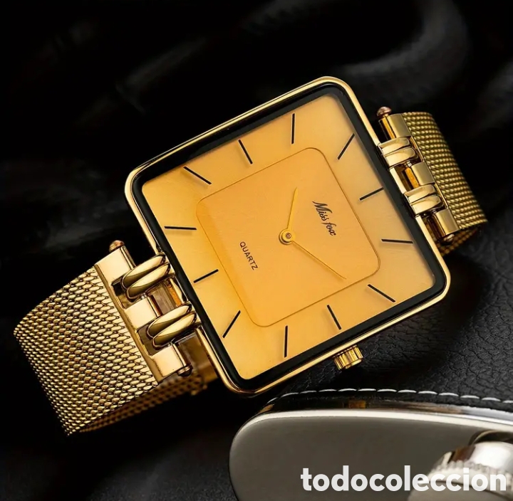 Relojes: Reloj Minimalista Hombre Color Dorado