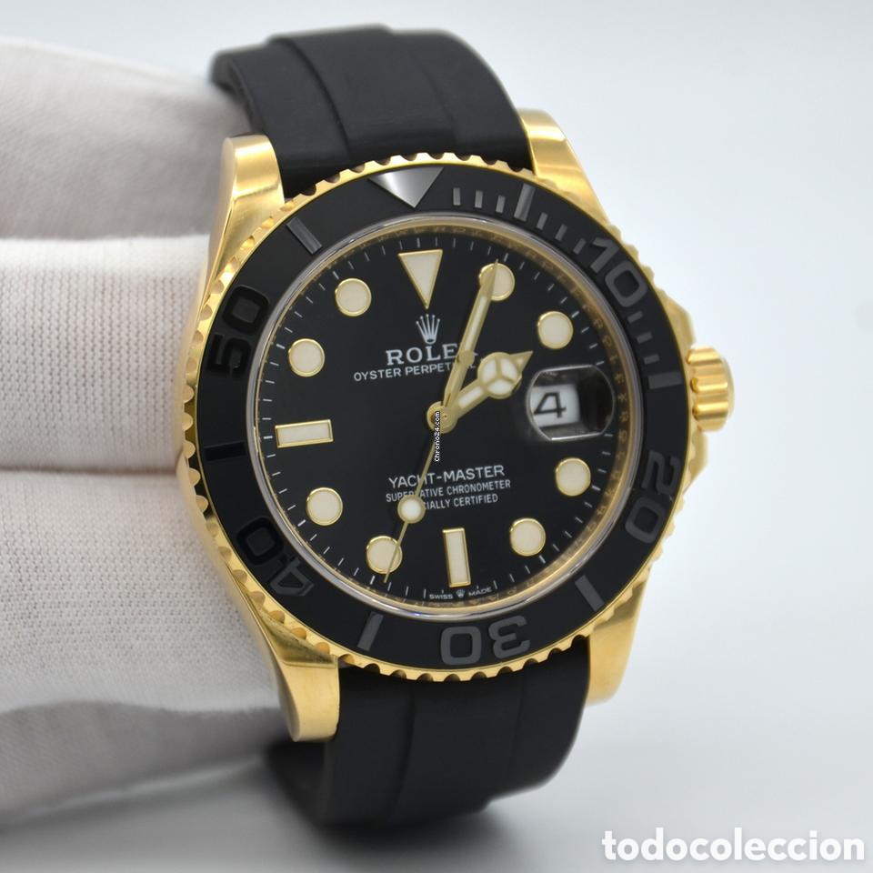 Relojes: Yacht M&aacute;ster 42 Color Negro Dorado