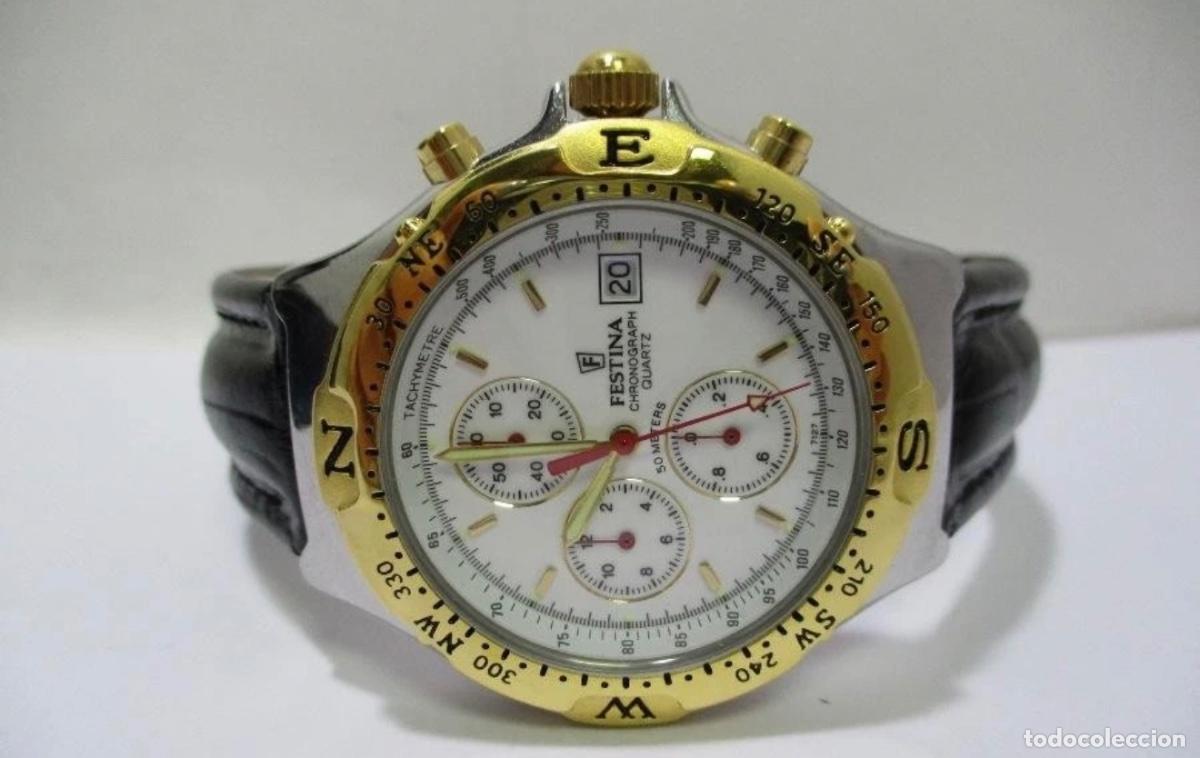 Relojes: &ldquo;Festina cron&oacute;grafo 38mm con caja original elegante&rdquo;