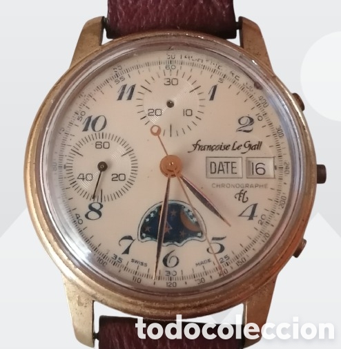 Relojes: Reloj FRAN&Ccedil;OISE LE GALL AUTOMATIC CHRONOGRAPH - Para reparar o piezas