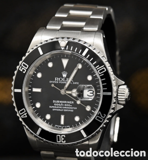 Relojes: Submariner Date Plata Negro