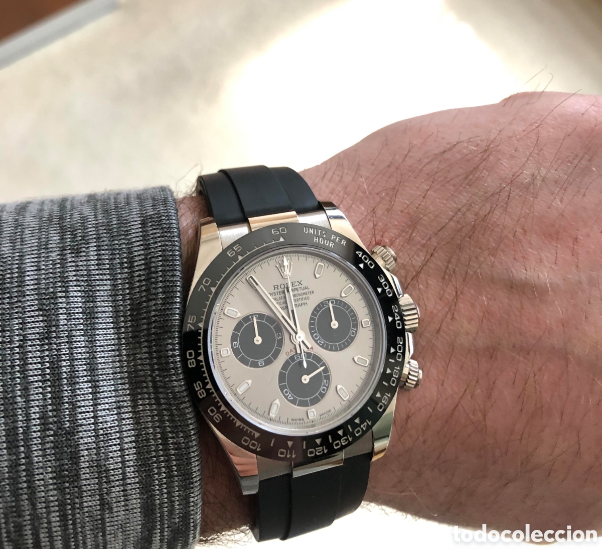 Relojes: Daytona Cosmograph Plata Negro