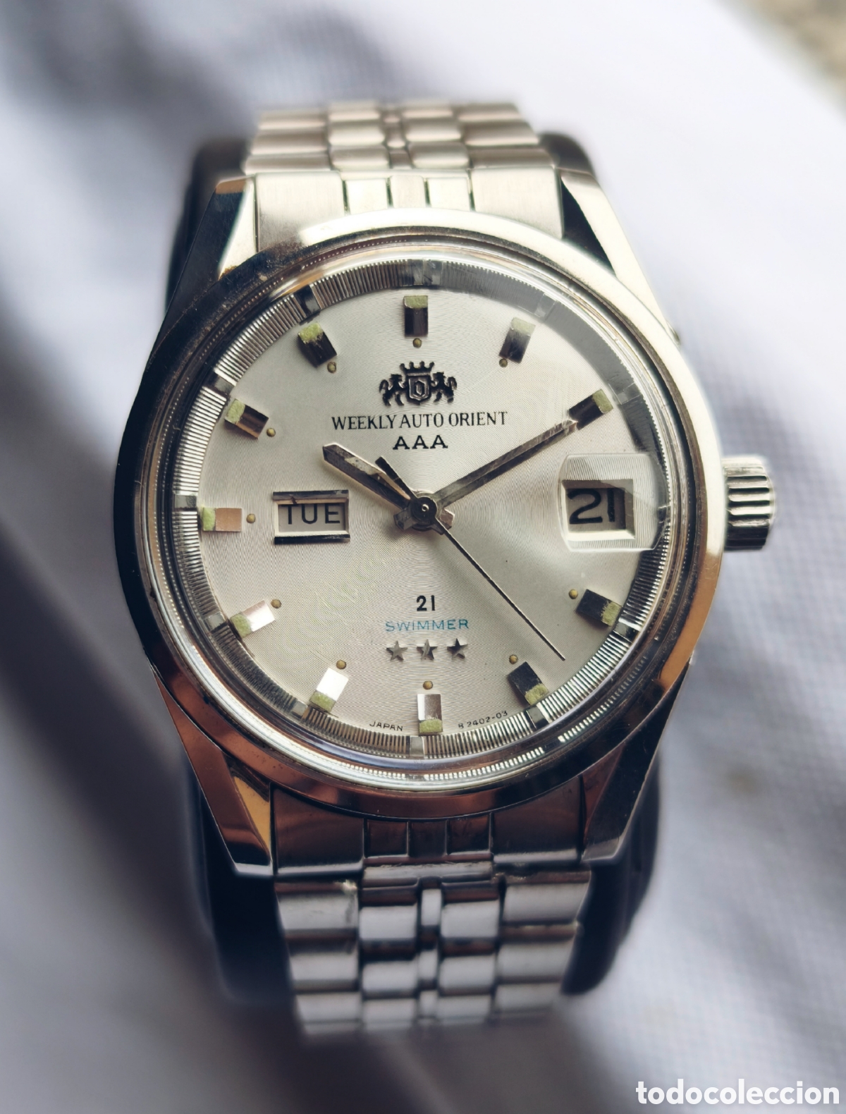 Relojes: Reloj Orient Weekly Auto Swimmer AAA