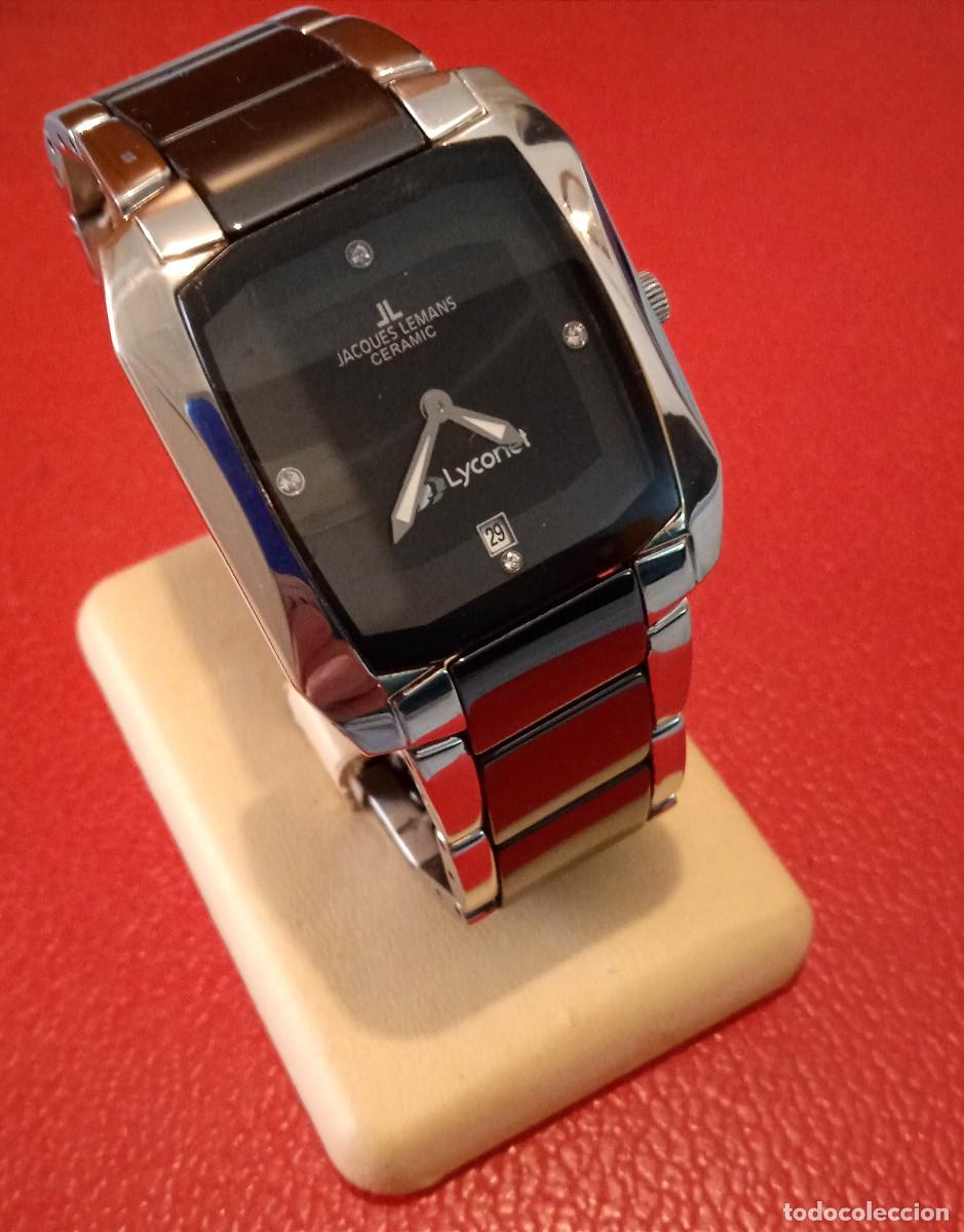 Relojes: RELOJ JACQUES LEMANS CER&Aacute;MIC QUARZO..