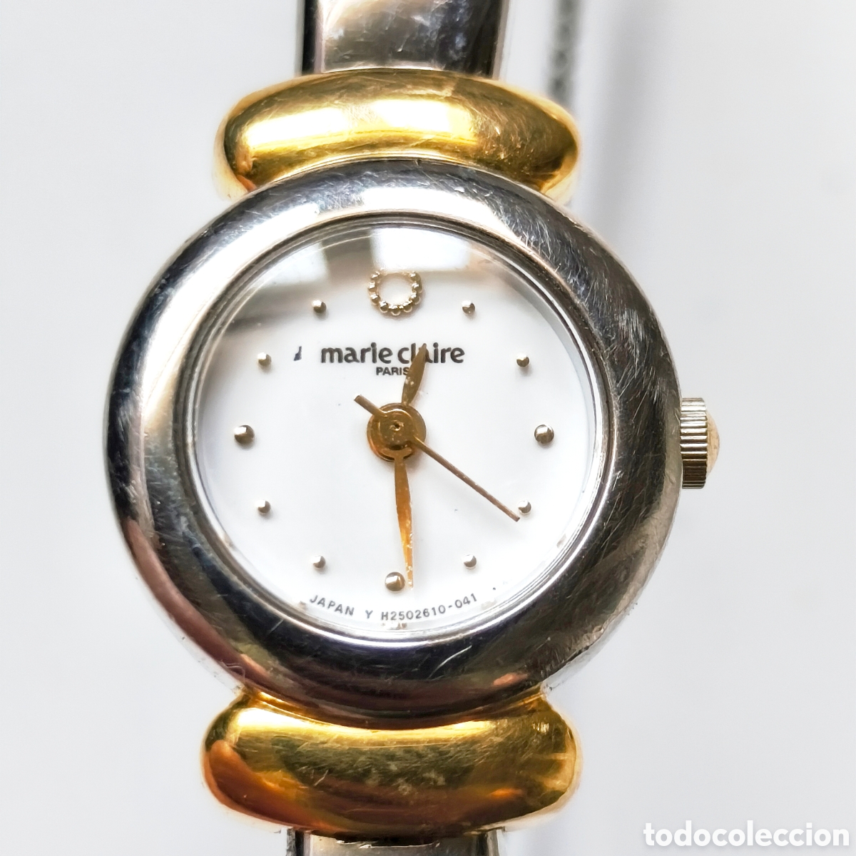 Relojes: Reloj de pulsera Marie Claire para mujer de cuarzo (usado, se desconoce si funciona)