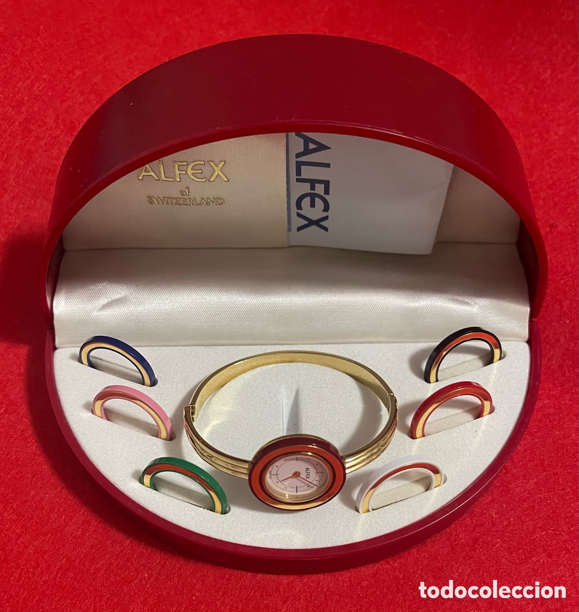 Relojes: Reloj suizo de se&ntilde;ora, Alfex. El Reloj va con su caja original y recambios.