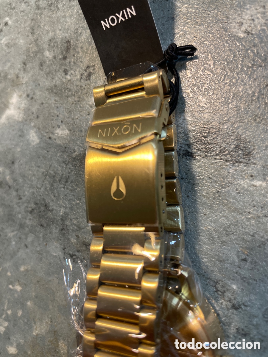 Relojes: Nixon Sentry Gold Green set completo - Foto 2
