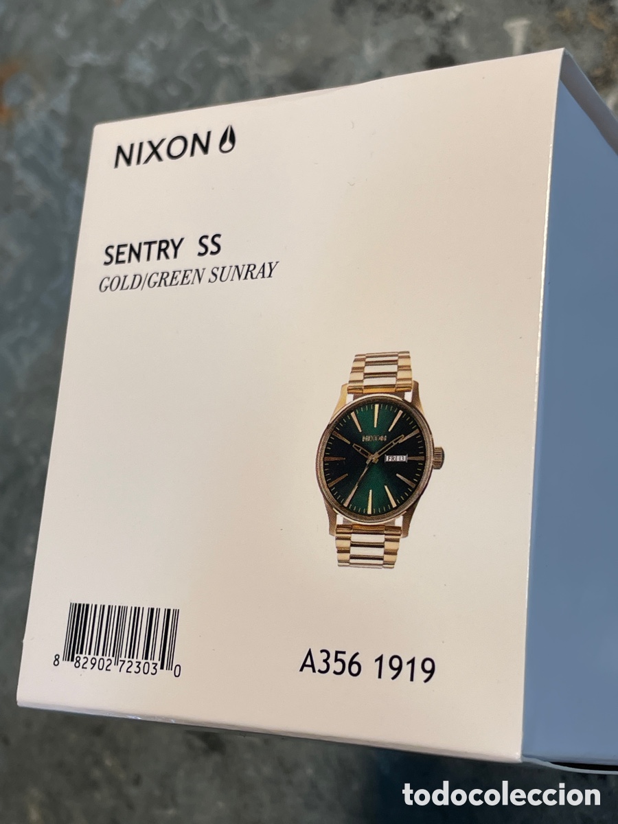 Relojes: Nixon Sentry Gold Green set completo - Foto 5