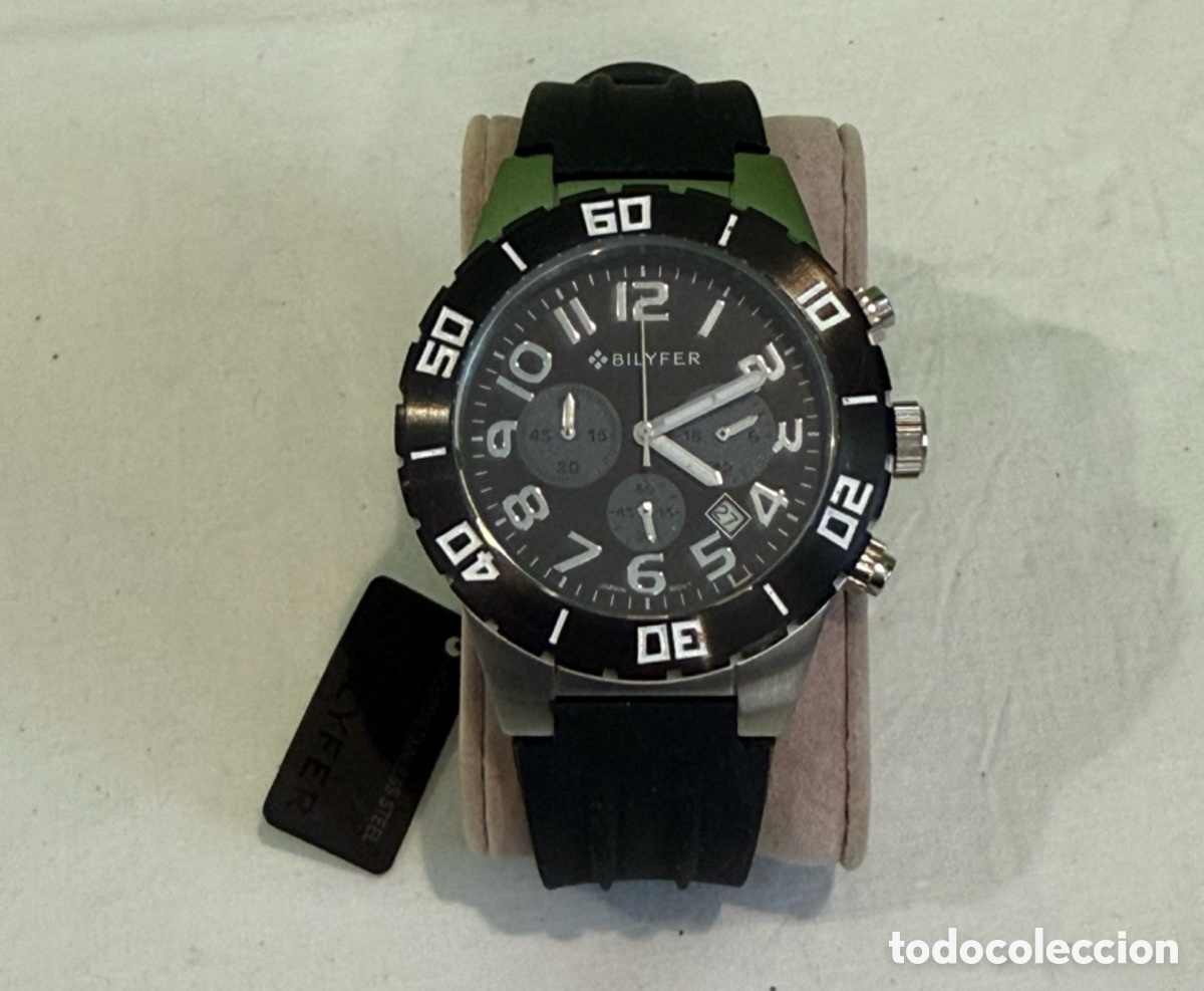 Relojes: Reloj Billyfer Quartz Deportivo XL Hombre Funciona
