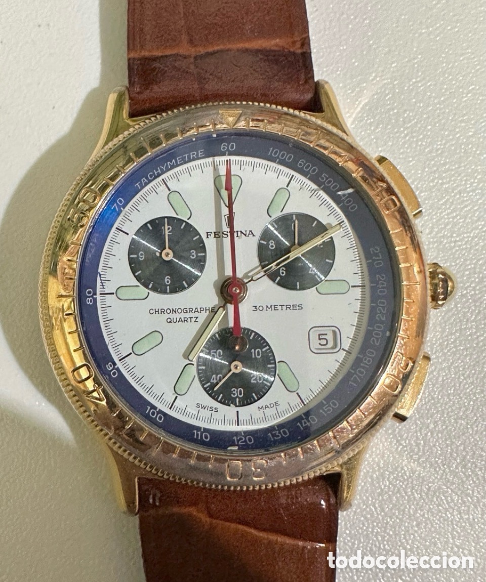 Relojes: Reloj FESTINA CHRONOGRAPH Cal: 251 262 Swiss Vintage