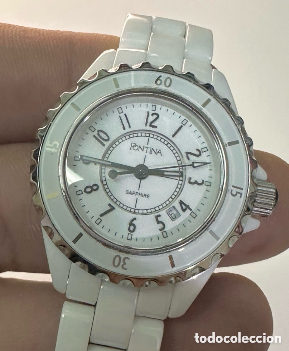 Watches: Reloj PONTINA CER&Aacute;MICA y SAPPHIRE Quartz para mujer