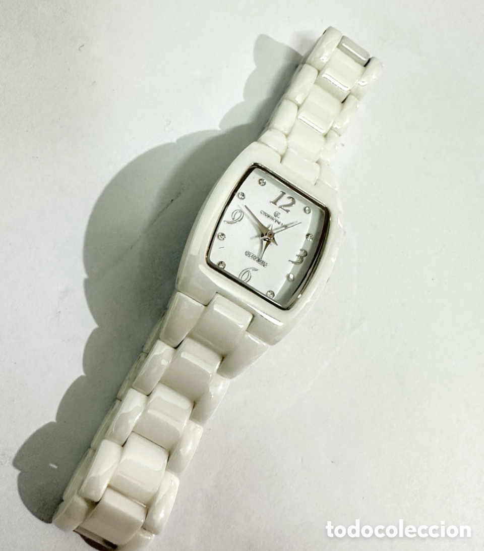 Watches: Reloj Cristian Lay Quartz De Cer&aacute;mica y cristal de sapphire est&aacute; como nuevo