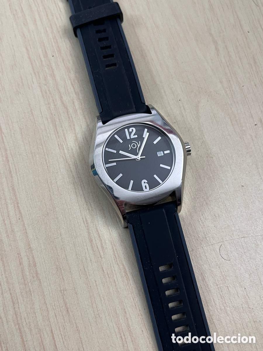 Relojes: ✅ Reloj JOY C195 tve cuarzo calendario acero como nuevo