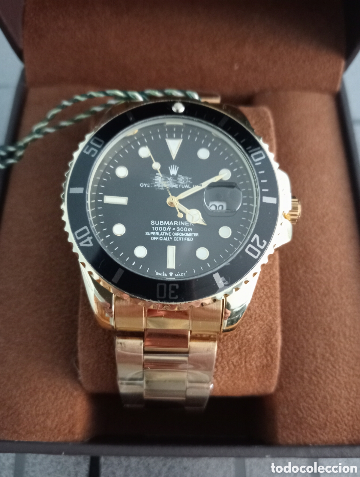 Relojes: Reloj Submariner Oyster Gold