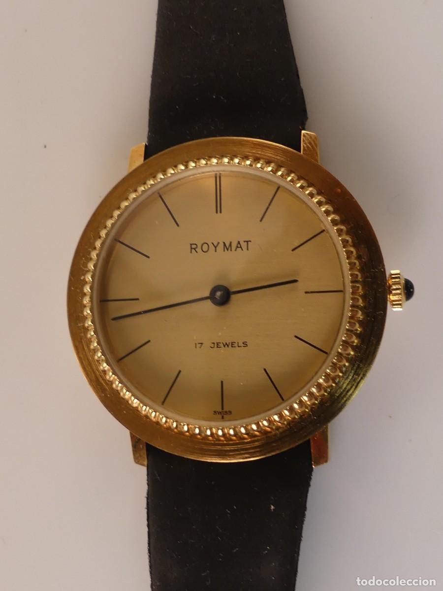 Rel&oacute;gios: RELOJ DE PULSERA MARCA ROYMAT 17 JEWELS SWISS