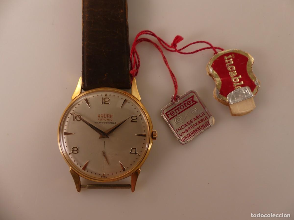 Rel&oacute;gios: RELOJ DE PULSERA MARCA RADAR FUTURIC 17 RUBIS INCABLOC