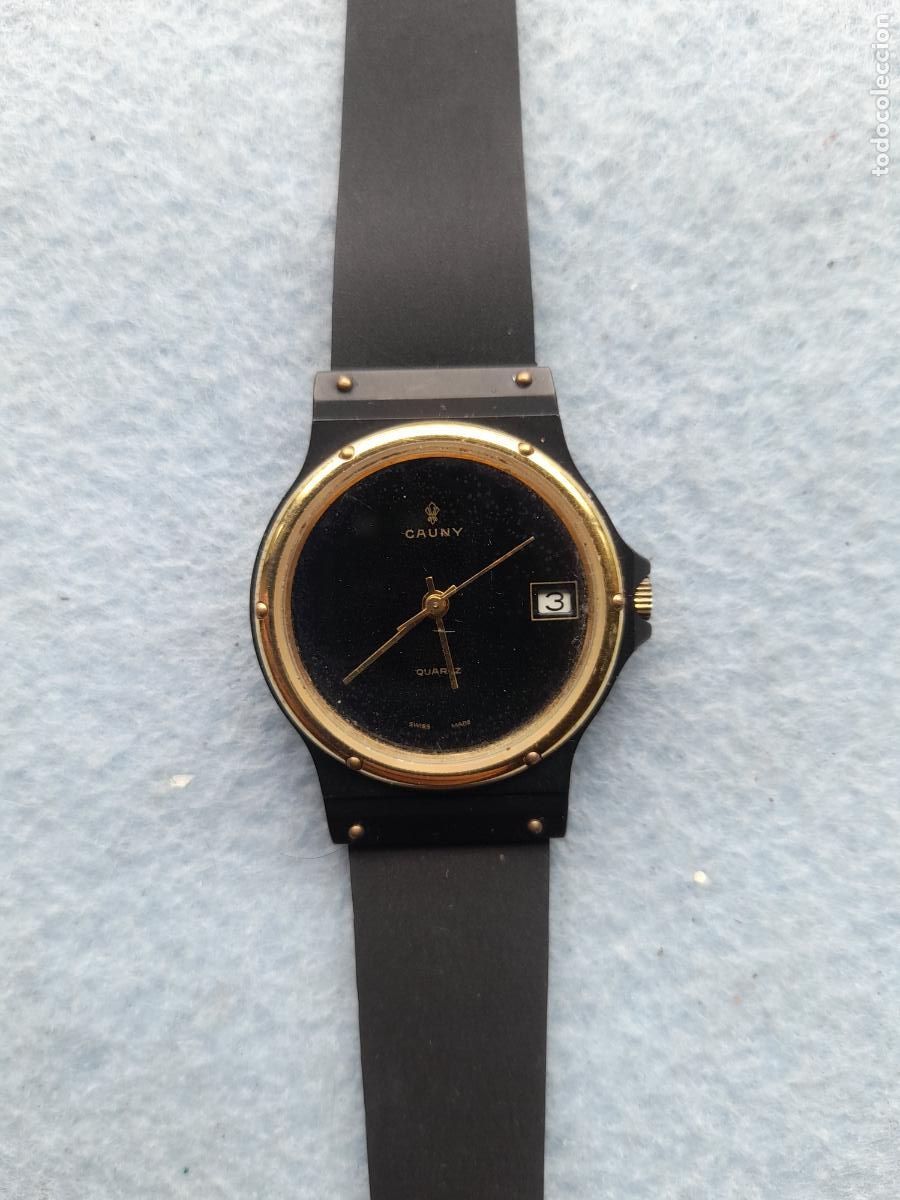 Rel&oacute;gios: Reloj Marca Cauny de Cuarzo para Dama. Swiss made.