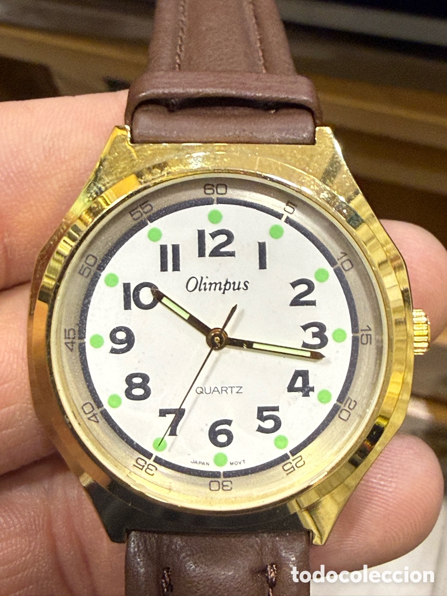 Relojes: Reloj marca olimpus, quarzo, pr&aacute;cticamente nuevo - Foto 2