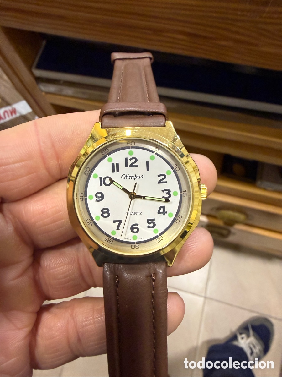Relojes: Reloj marca olimpus, quarzo, pr&aacute;cticamente nuevo