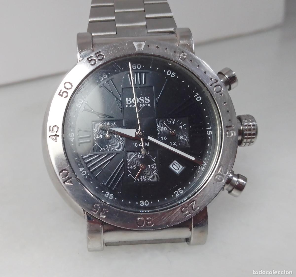 Watches: Reloj cron&oacute;grafo Hugo Boss de cuarzo - Caja 43 mm - Funcionando