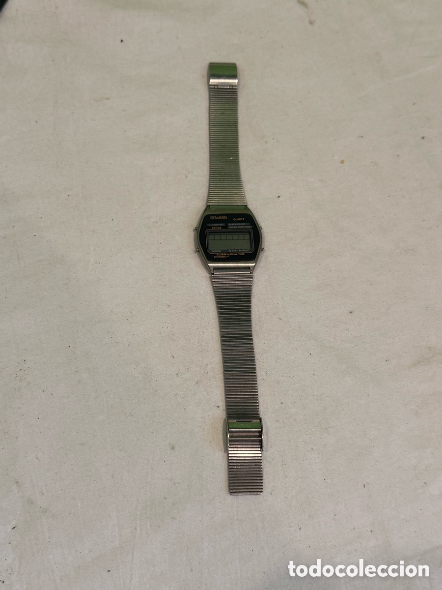 Rel&oacute;gios: Reloj Digital Vintage DOUWARD Quartz Alarm Chrono Dual Time Retro A&ntilde;os 80
