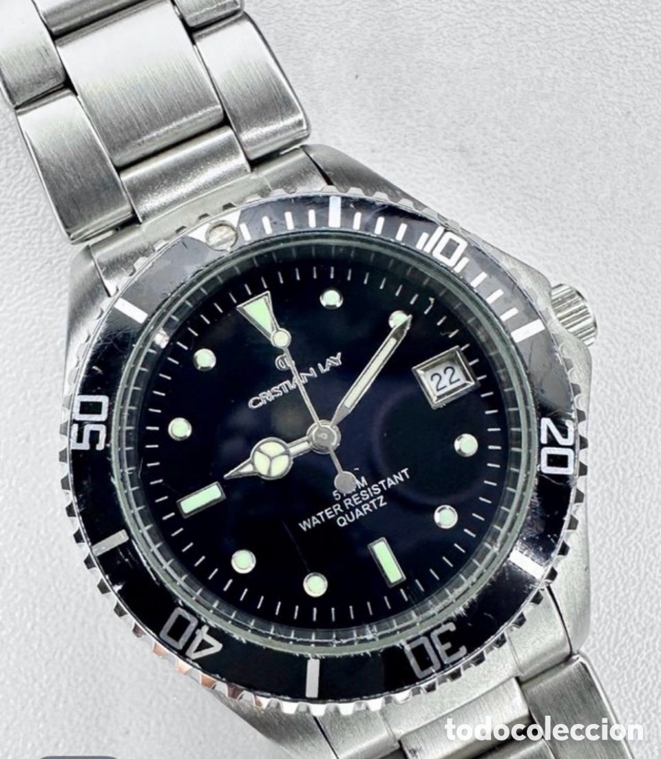 Rel&oacute;gios: Reloj CRISTIAN LAY Quartz Sumergible todo original