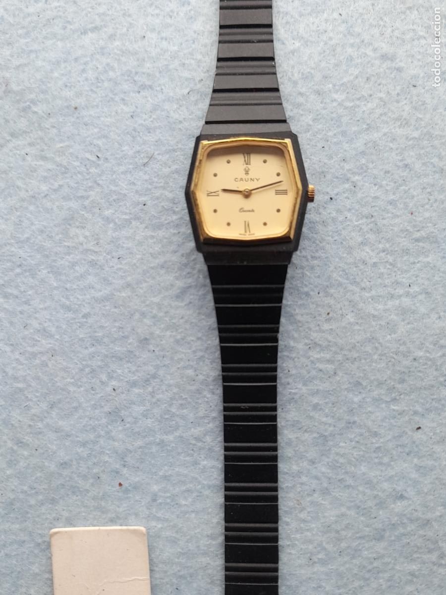 Watches: Reloj Marca Cauny de Cuarzo para Dama. Swiss made.