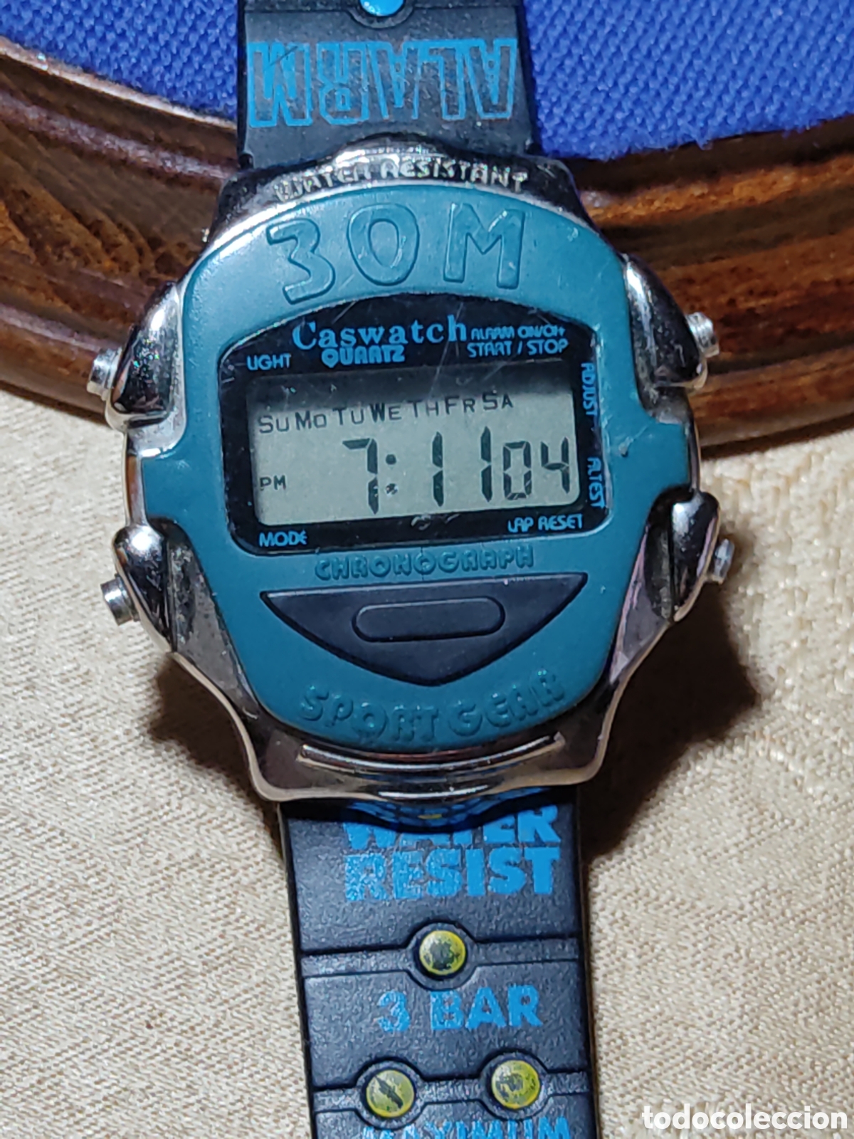 Relojes: Reloj digital con cron&oacute;metro y otras funciones,original Vintage.