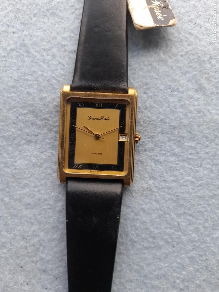 Watches: Reloj Marca Grand Rosee de Cuarzo para Caballero. Swiss made.