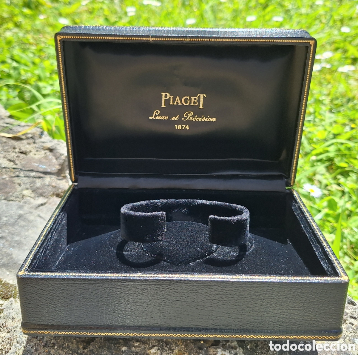 Relojes: Antigua Caja o Estuche De Reloj Piaget Vintage A&ntilde;os 60s/70s