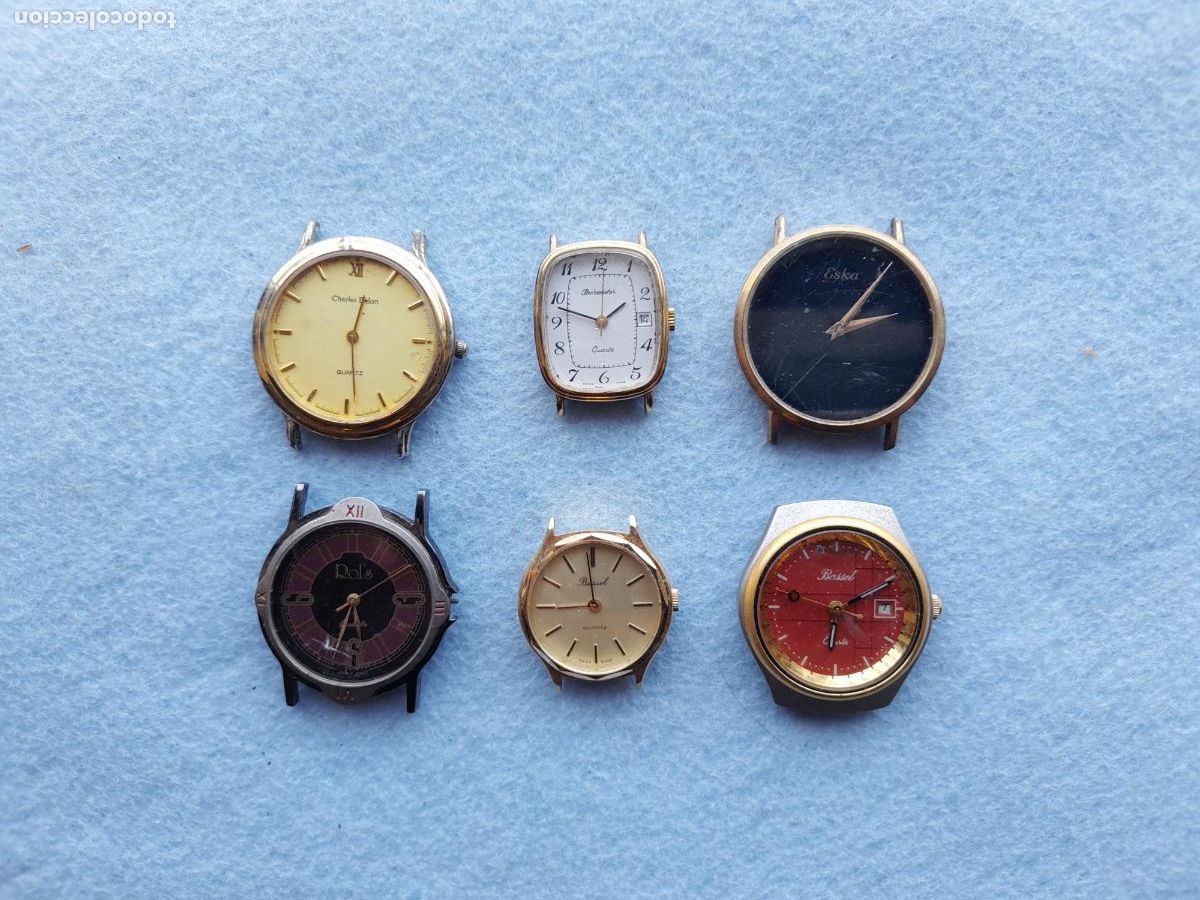 Relojes: Lote de 6 Relojes de Cuarzo.