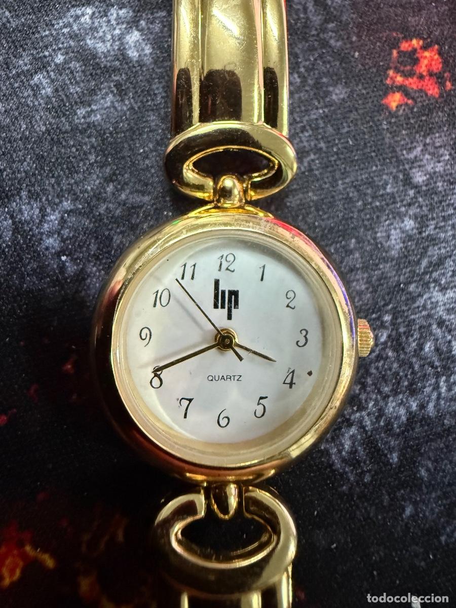 Relojes: RELOJ LIP PARIS ORIGINAL MUJER VINTAGE &ndash; FUNCIONANDO &ndash; BATER&Iacute;A NUEVA