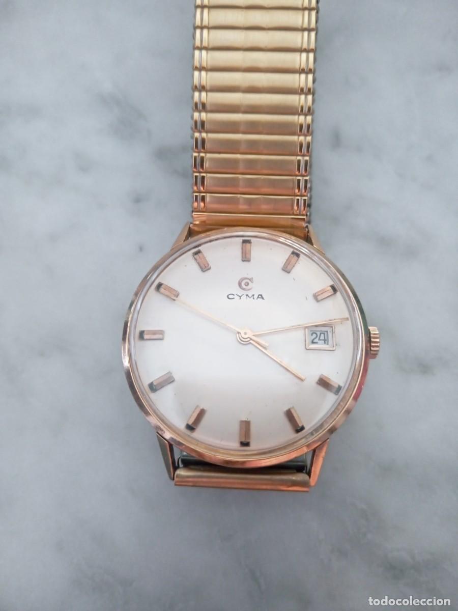 Relojes: BONITO RELOJ CYMA AUTOMATICO CORREA. FLEXI-FLEX VINTAGE. GRANDE