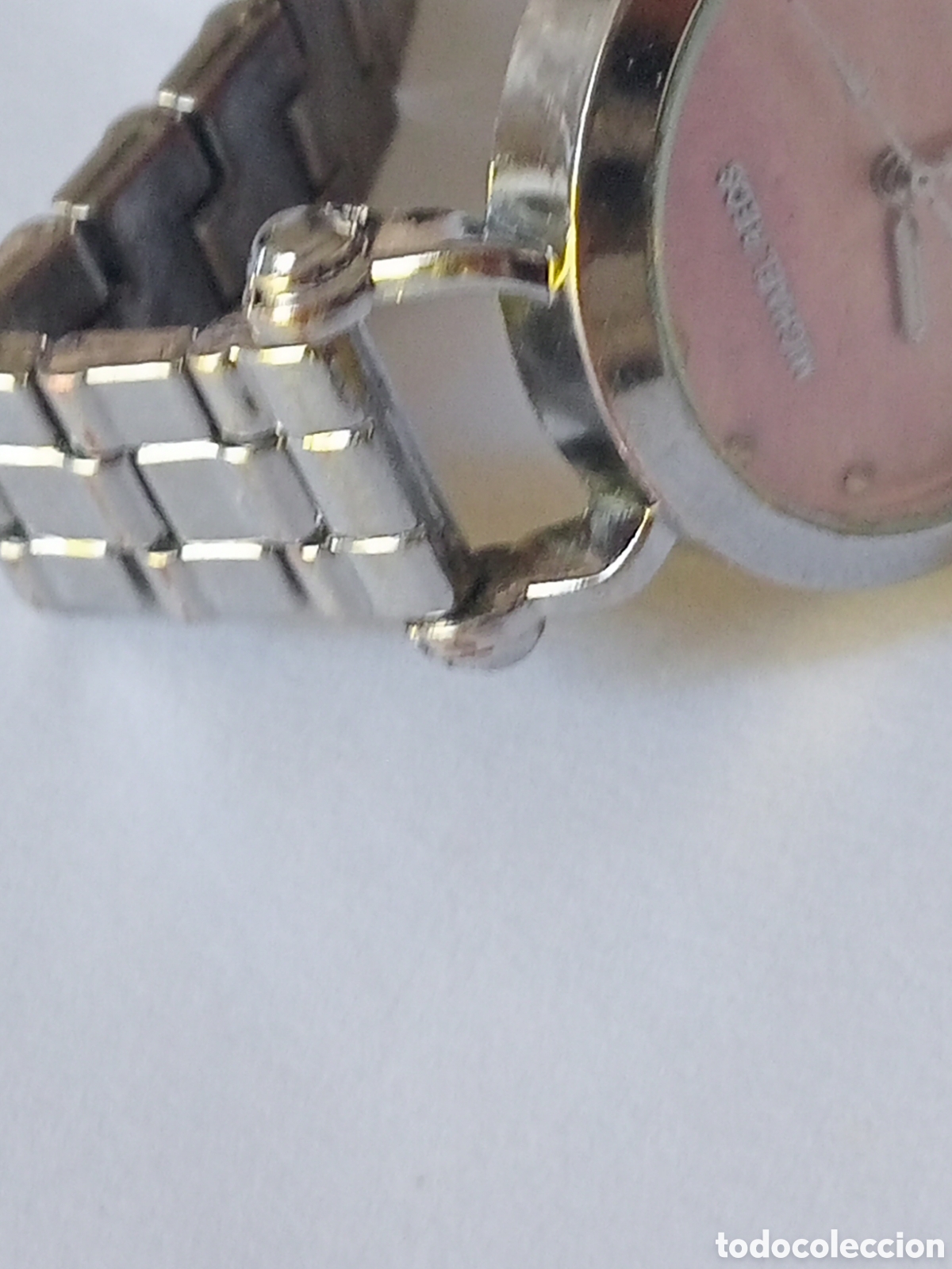 Relojes: Reloj de mujer con esfera rosada - Foto 3