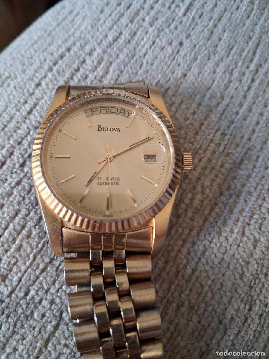 Relojes: Reloj Bulova Suizo Presidente Autom&aacute;tico