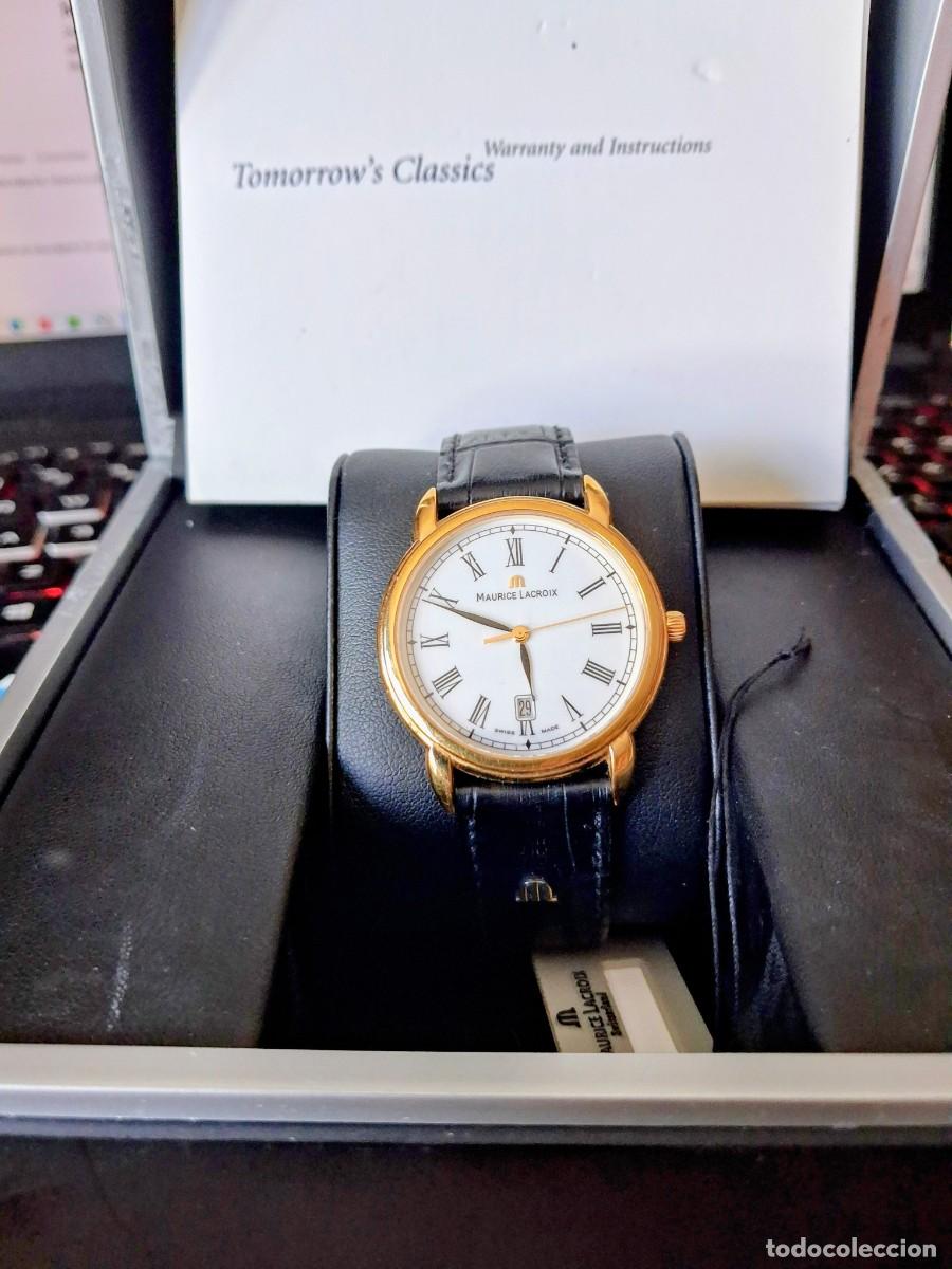 Relojes: Reloj Maurice Lacroix 72739 estuche y