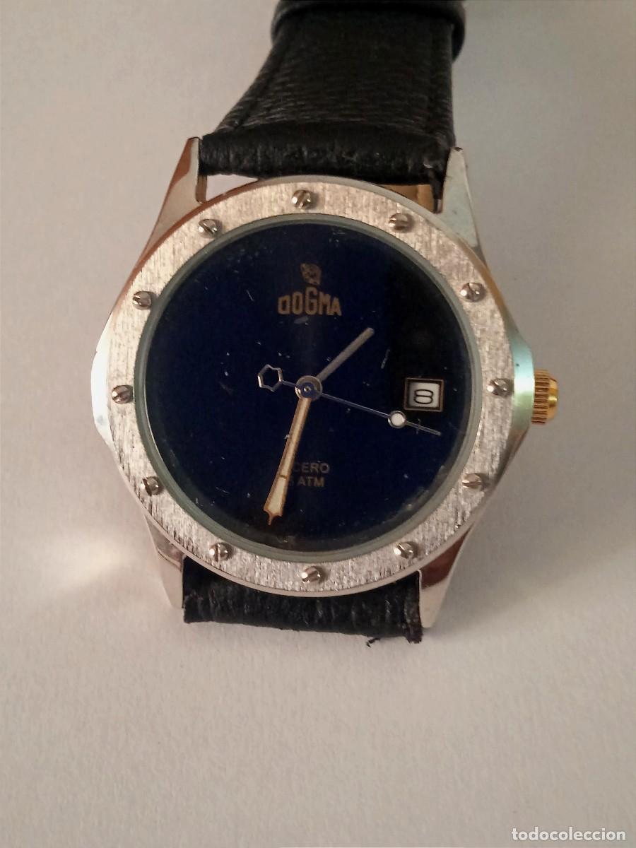 Relojes: RELOJ DOGMA QUARZO ACERO 5 ATM.