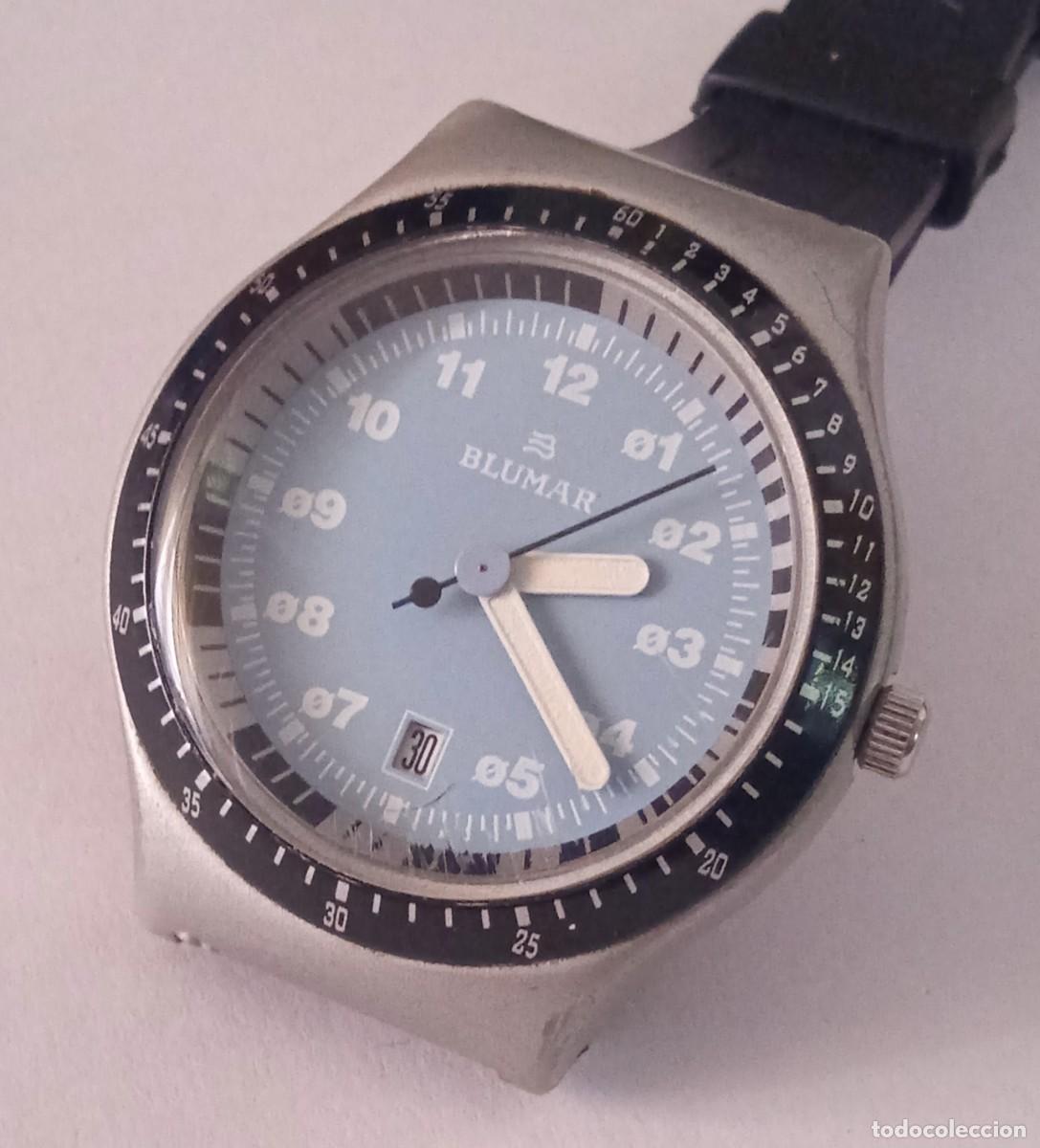 Relojes: RELOJ BLUMAR DE CUARZO CON CALENDARIO - MIDE 4 CM.