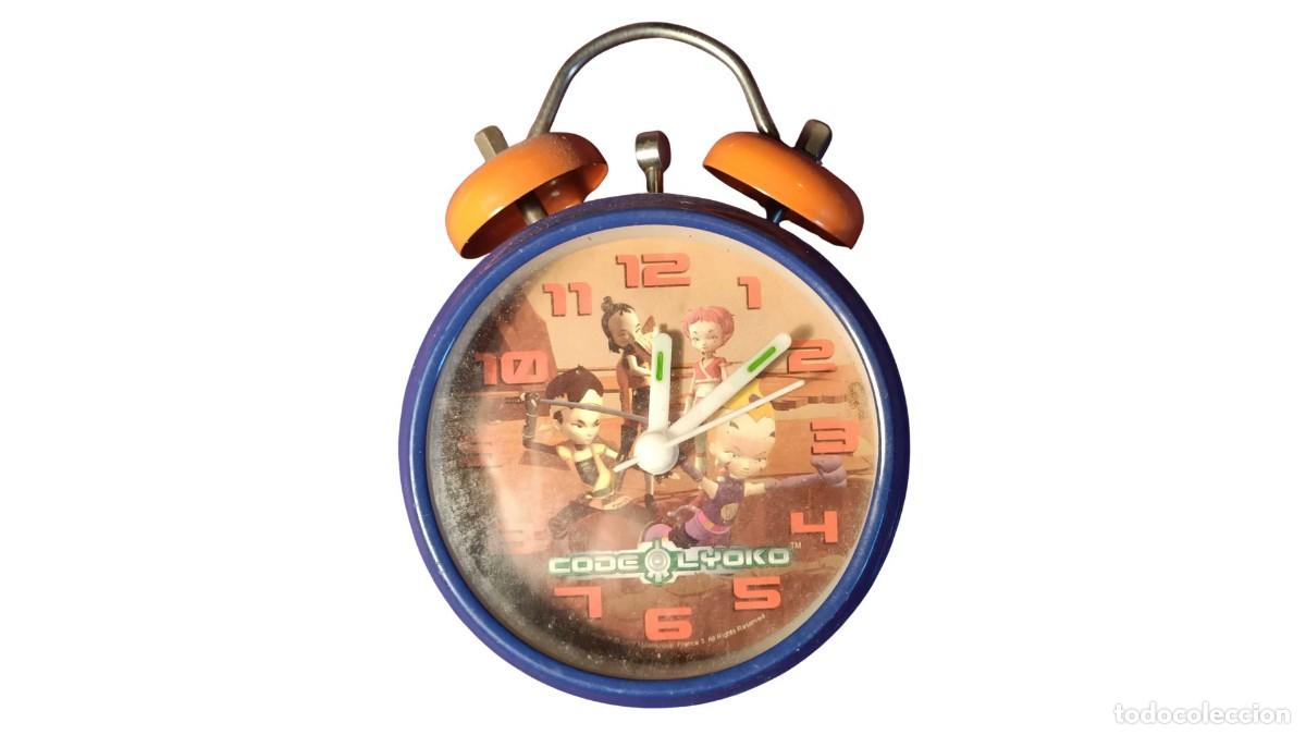 Uhren: DESPERTADOR DE SOBREMESA CODE LYOKO A&Ntilde;OS 2003-2007 - PIEZA DE COLECCIONISTA DE MERCHANDISING